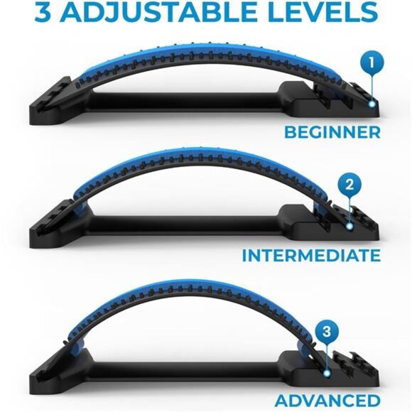 Everlasting Comfort Back Stretcher for Lower Back Pain Relief - Adjustable - Picture 5 of 7